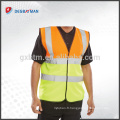 Safety Top Salut Vis Gilet Salut-Visibilité Travail Réfléchissant Gilet Deux Tons